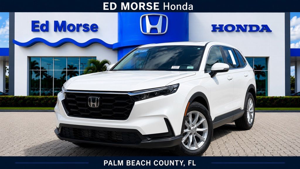 White 2025 Honda CR-V EX FWD SUV / Crossover Front-Wheel Drive Continuously Variable Transmission