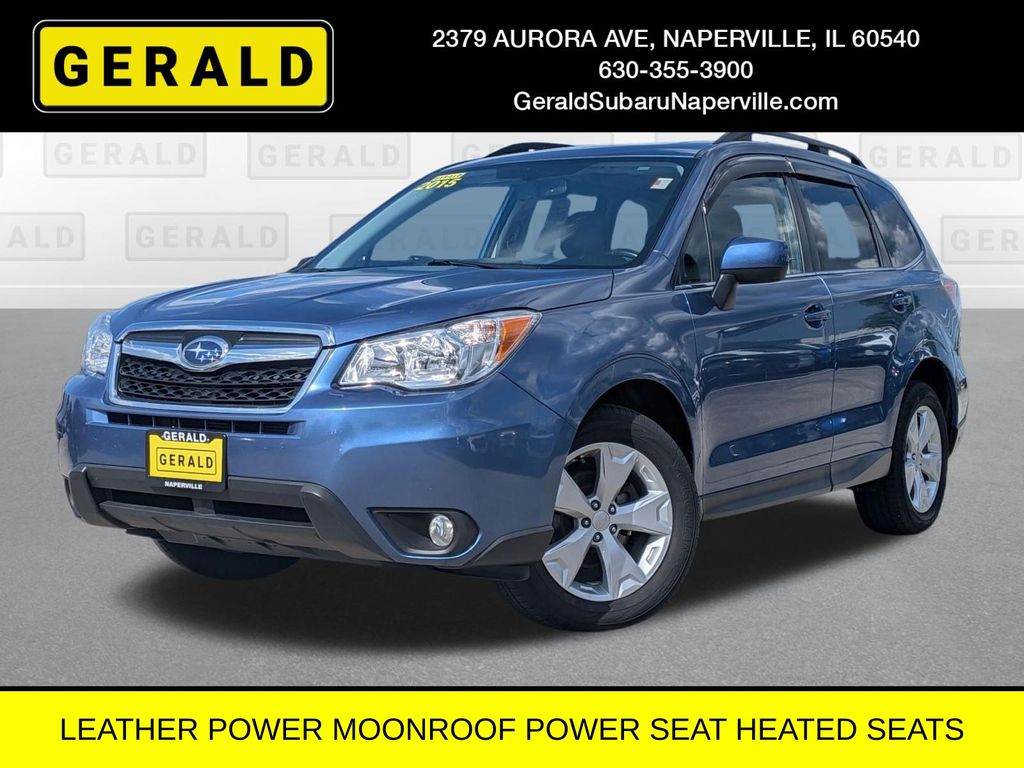 Quartz Blue Pearl 2015 Subaru Forester SUV / Crossover All-Wheel Drive Continuously Variable Transmission