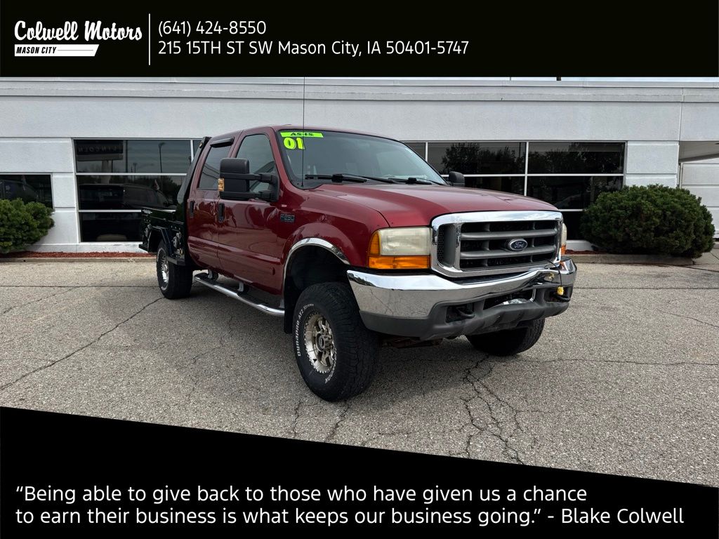 2001 Ford F-250 Super Duty Rojo Camioneta Todo terreno 4 velocidades Automática