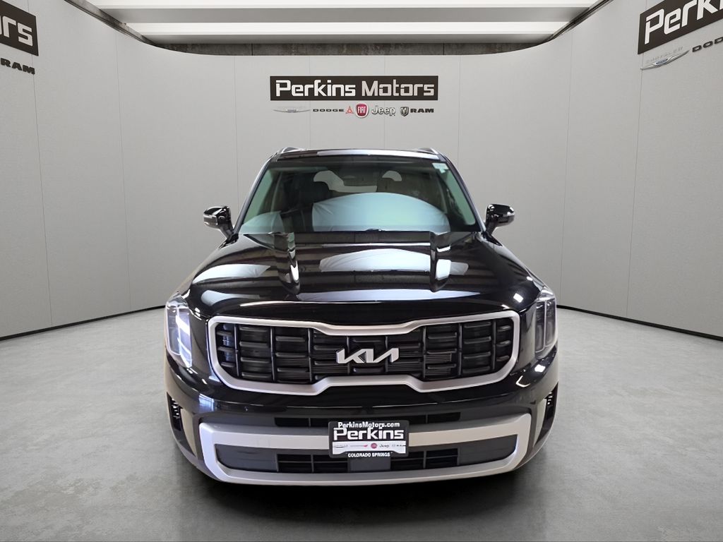 Ebony Black 2025 Kia Telluride S AWD SUV / Crossover All-Wheel Drive 8-Speed Automatic