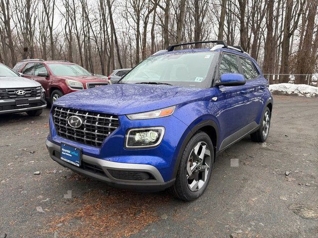 Intense Blue 2023 Hyundai Venue Limited FWD SUV / Crossover Front-Wheel Drive Continuously Variable Transmission