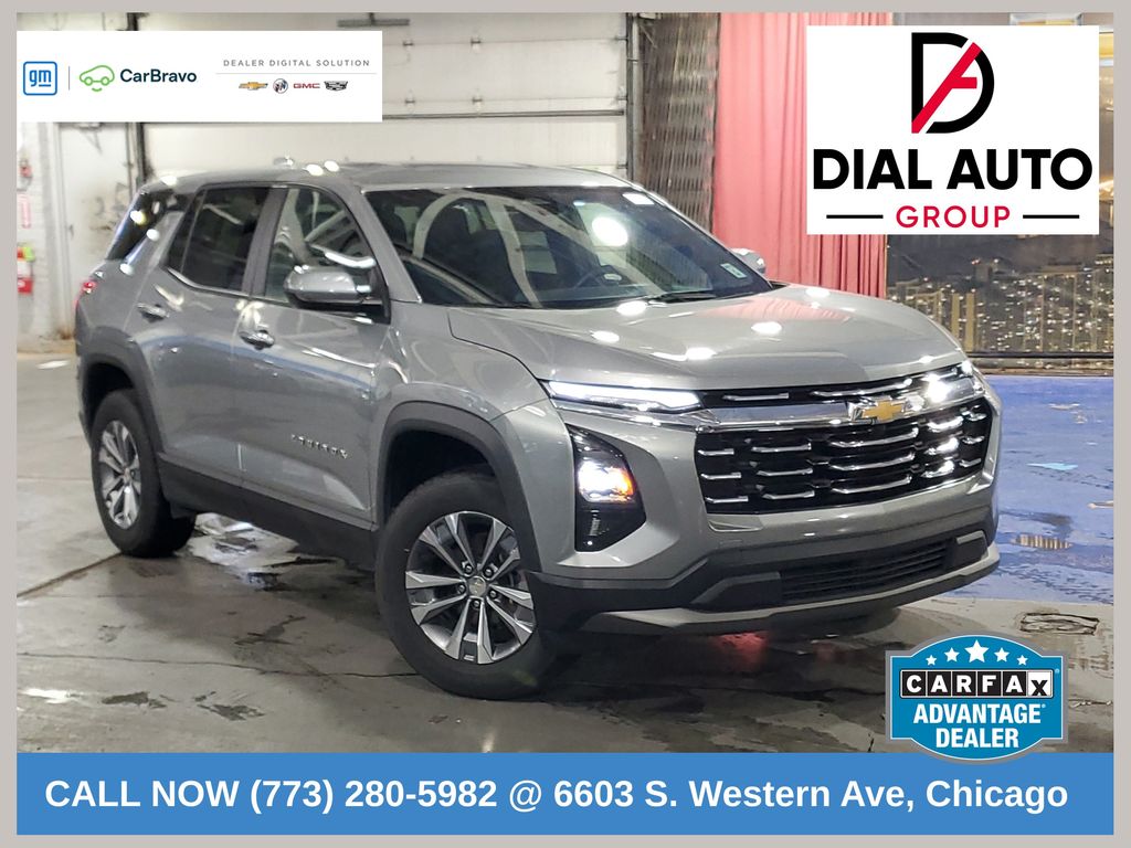 Sterling Gray Metallic 2025 Chevrolet Equinox SUV / Crossover Front-Wheel Drive Continuously Variable Transmission