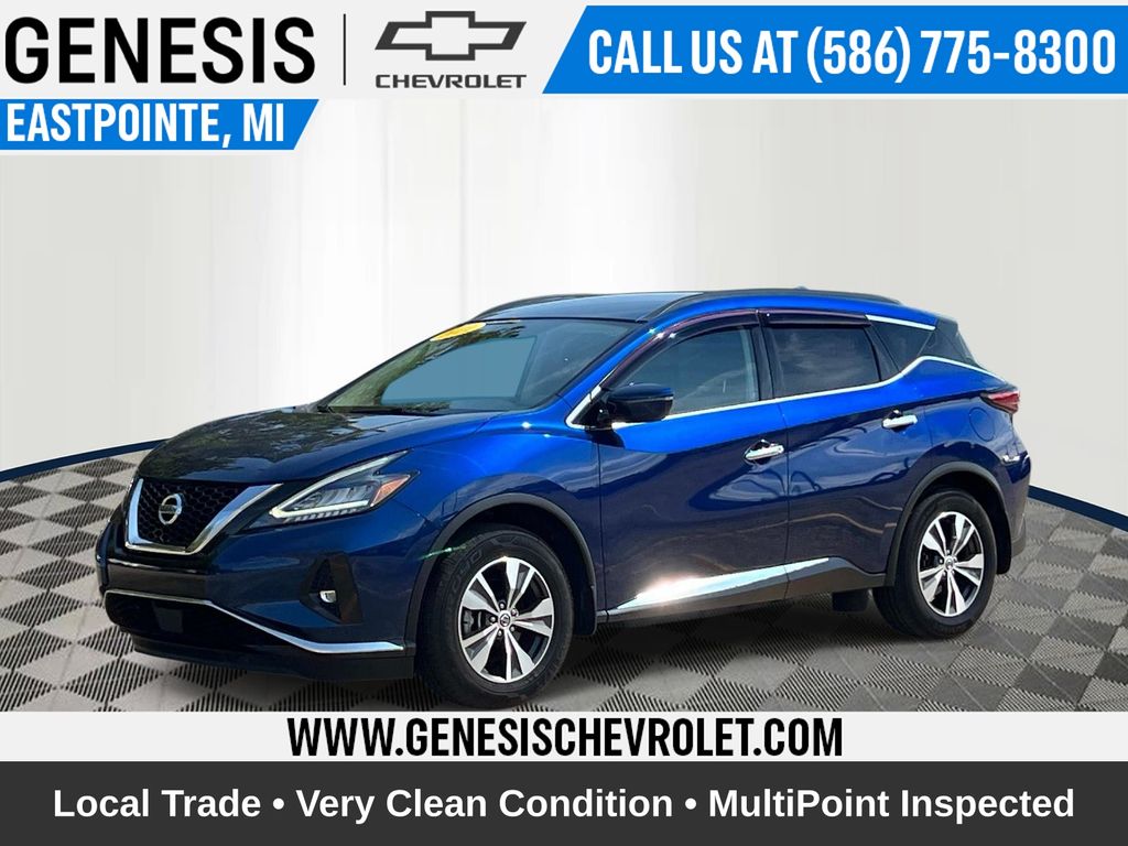 Deep Blue Pearl 2022 Nissan Murano SUV / Crossover All-Wheel Drive Continuously Variable Transmission
