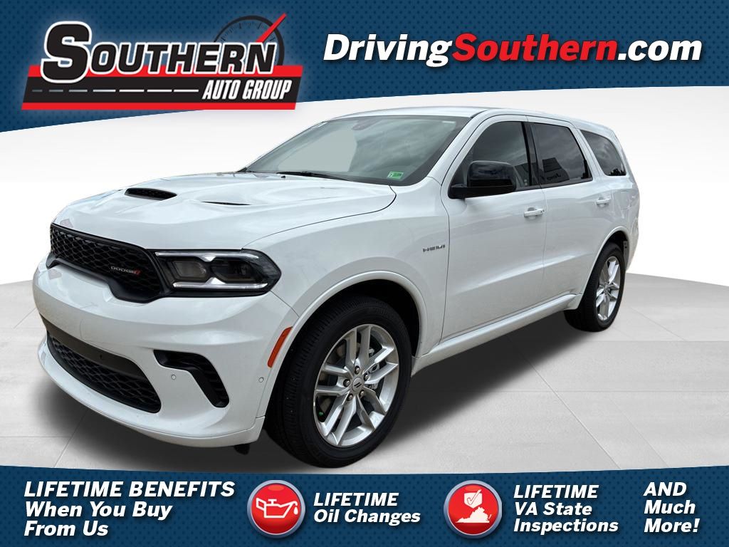 White Knuckle Clearcoat 2025 Dodge Durango SUV / Crossover All-Wheel Drive 8-Speed Automatic