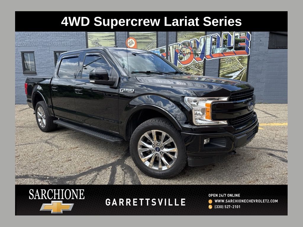 Shadow Black 2018 Ford F-150 Pickup Truck Four-Wheel Drive Automatic