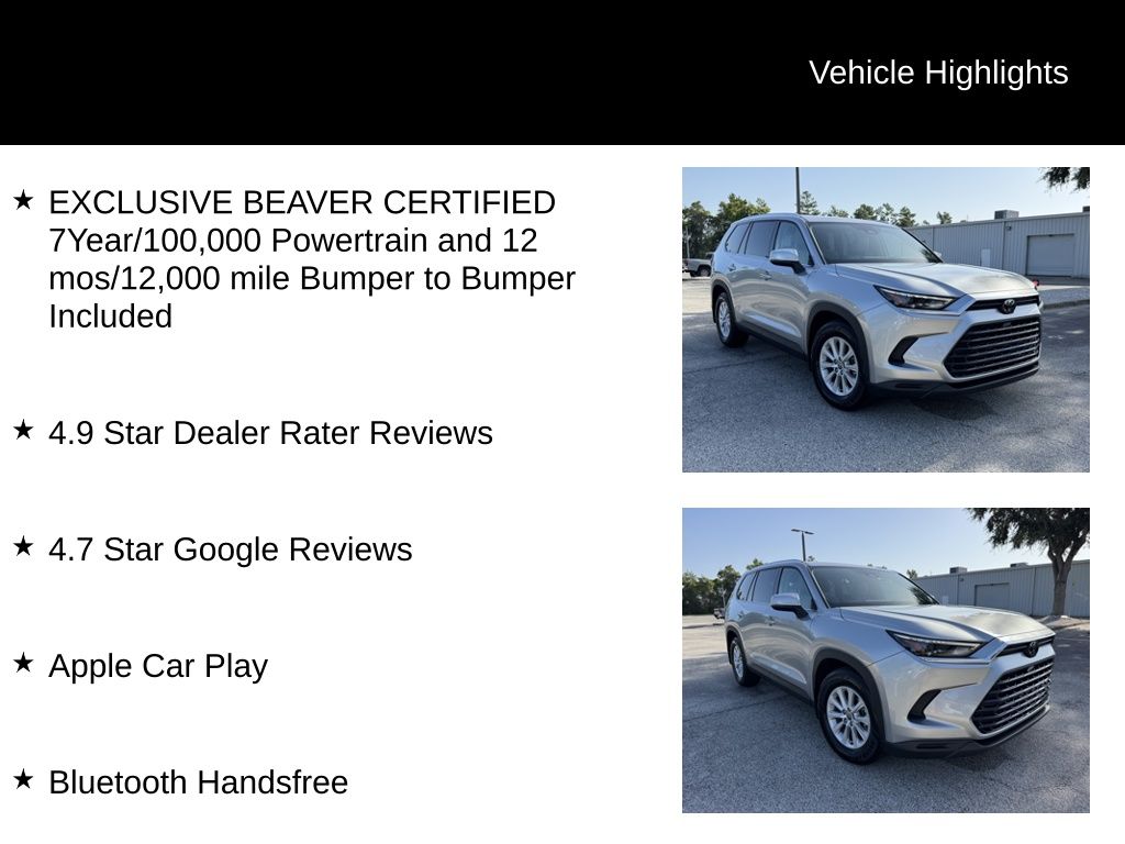 Used 2024 Toyota Grand Highlander SUV