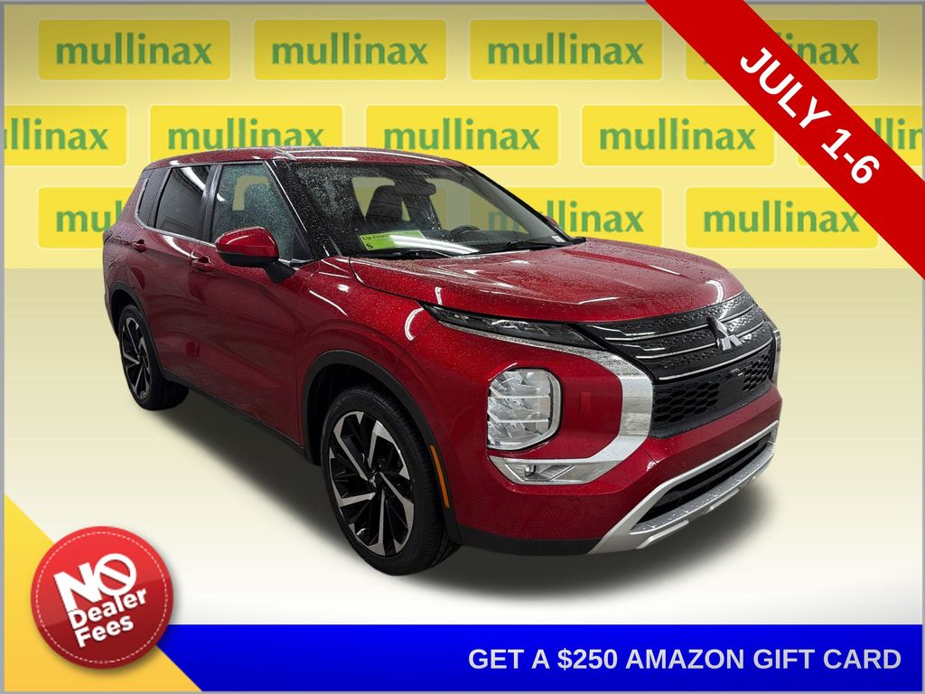 Red Diamond 2024 Mitsubishi Outlander SUV / Crossover All-Wheel Drive Continuously Variable Transmission