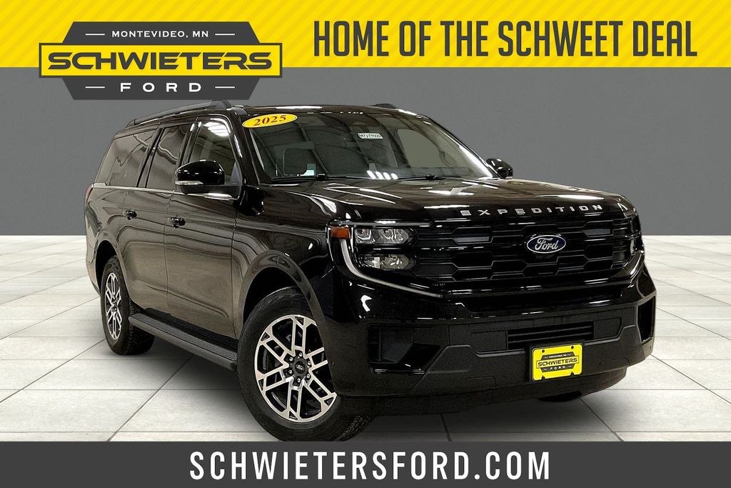 Black Metallic 2025 Ford Expedition SUV / Crossover Four-Wheel Drive Automatic