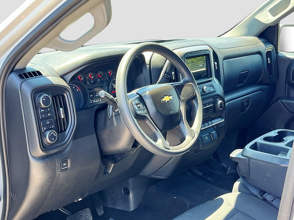 2019 Chevrolet Silverado 1500 Custom Silver at Traditions Chevrolet