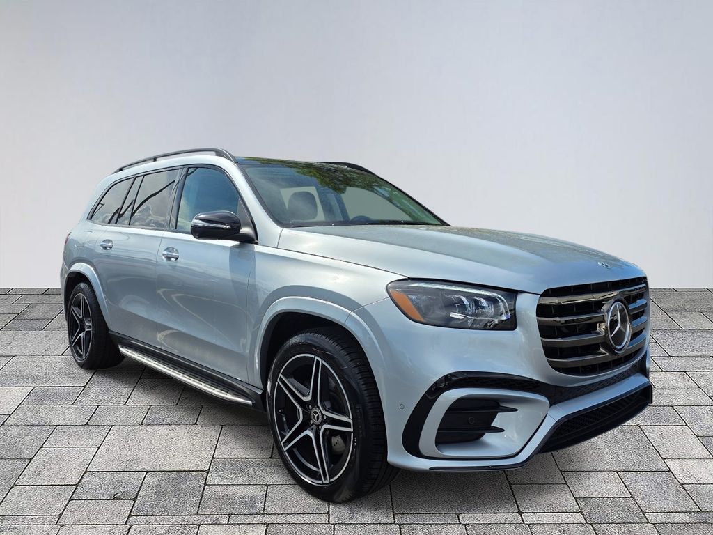 Cirrus Silver Metallic 2026 Mercedes-Benz GLS 450 4MATIC SUV / Crossover All-Wheel Drive 9-Speed Automatic