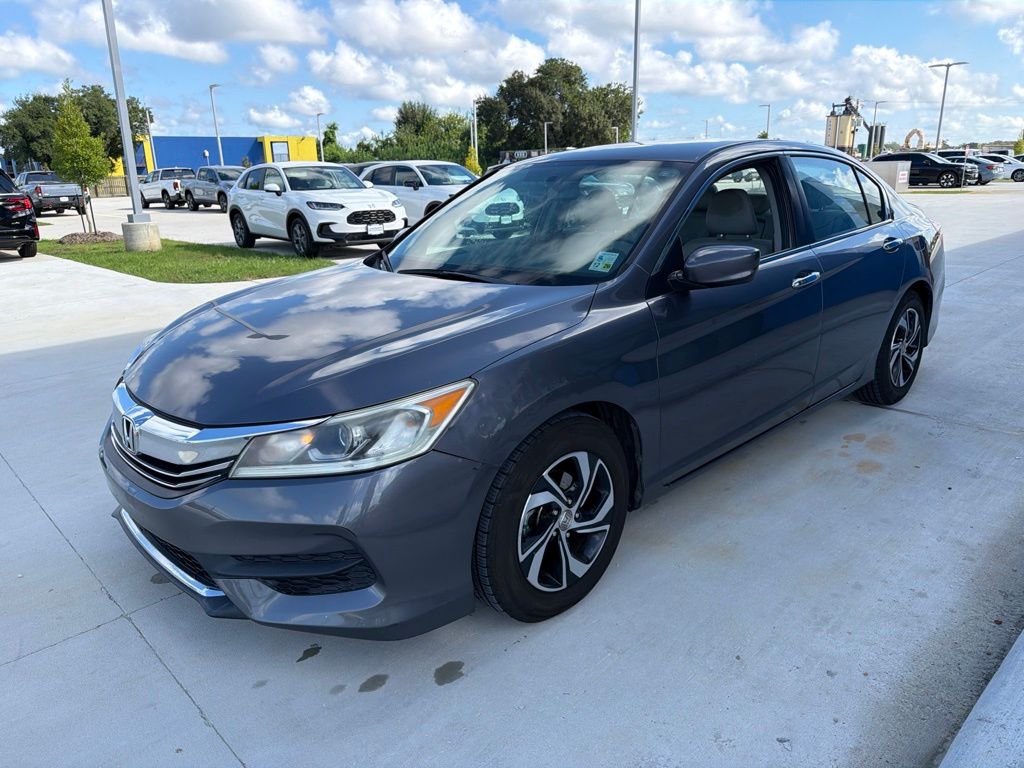 Gray 2016 Honda Accord Sedan Front-Wheel Drive Continuously Variable Transmission