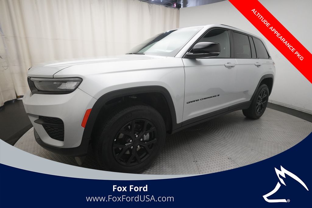Silver Zynith 2025 Jeep Grand Cherokee SUV / Crossover Four-Wheel Drive 8-Speed Automatic