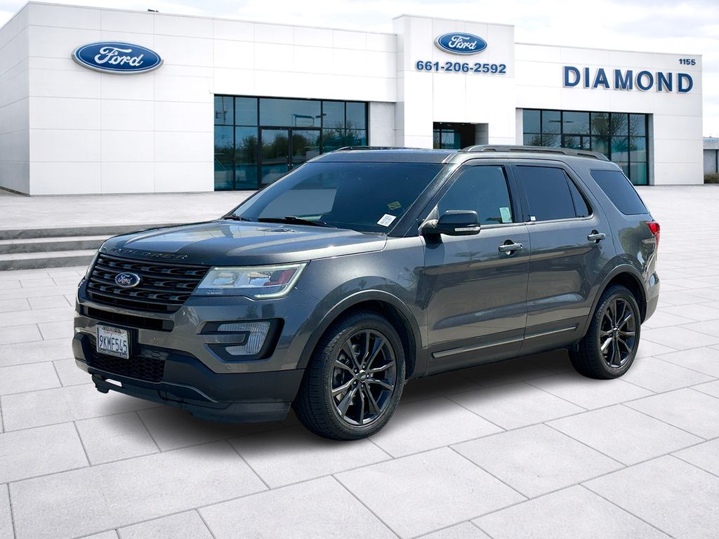 Gray (Magnetic) 2017 Ford Explorer XLT SUV / Crossover Front-Wheel Drive 6-Speed Automatic