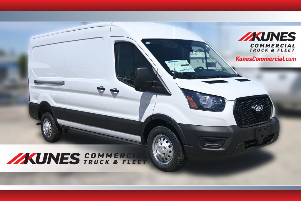 Oxford White 2026 Ford Transit Cargo Van All-Wheel Drive 