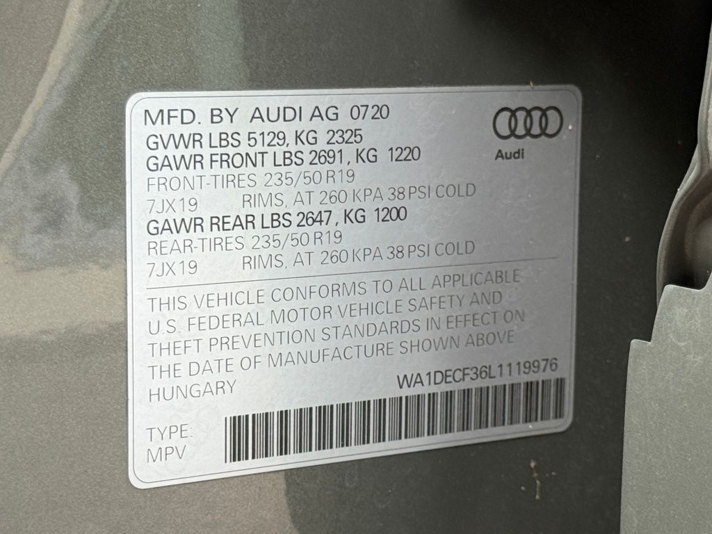 Used 2020 Gray Audi Premium S line image 67