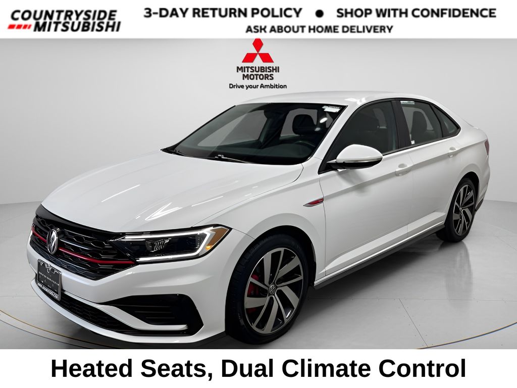 Pure White 2020 Volkswagen Jetta GLI S FWD Sedan Front-Wheel Drive 7-Speed Dual Clutch