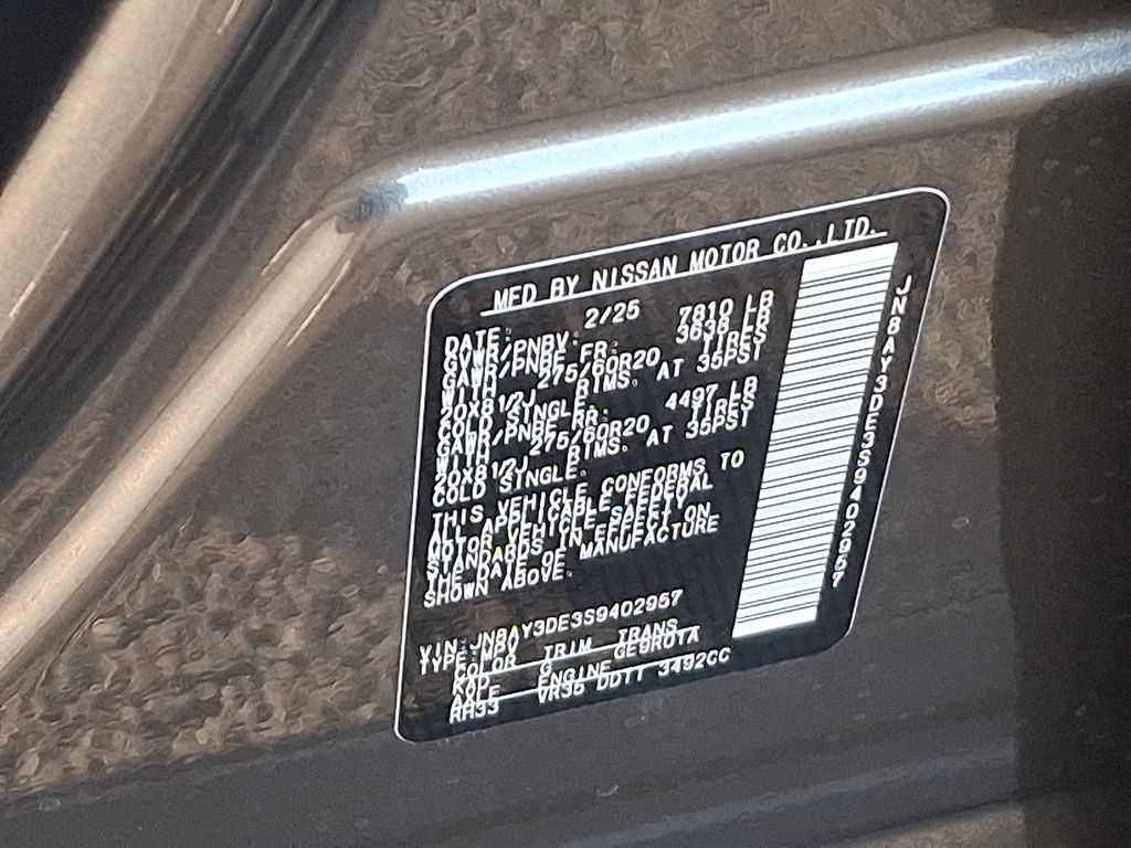 2025 Nissan Armada  10