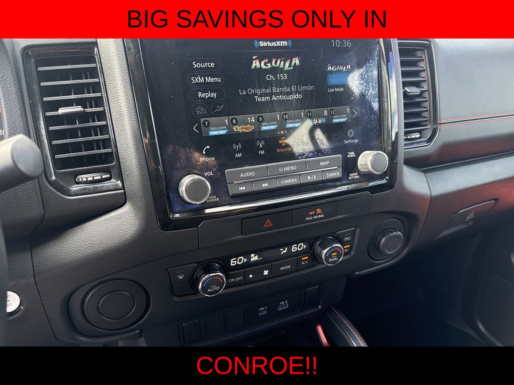 2022 Nissan Frontier PRO-X White at Central Houston Nissan