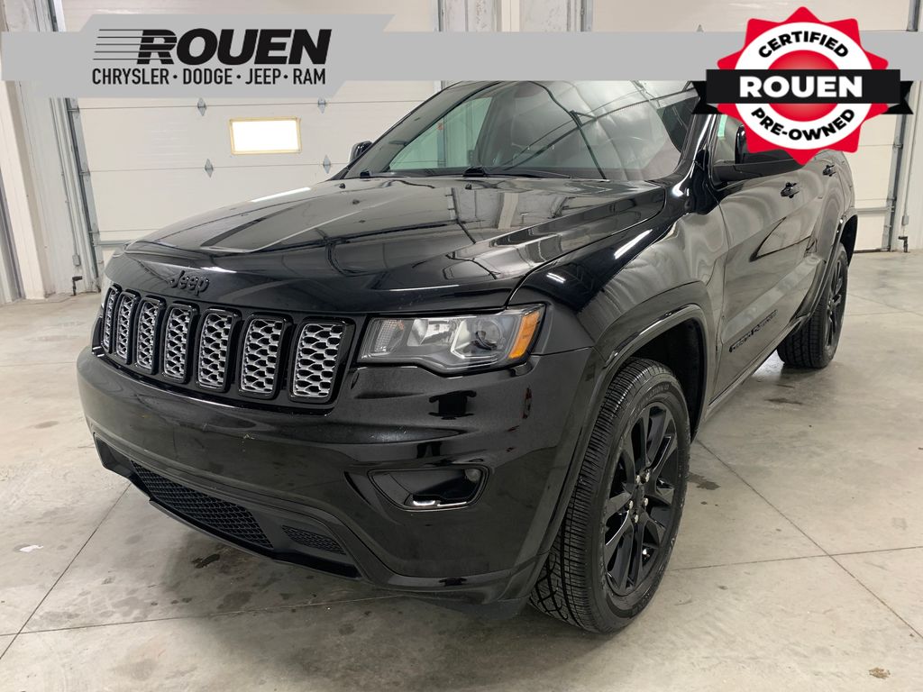 Diamond Black Crystal Pearlcoat 2020 Jeep Grand Cherokee SUV / Crossover Four-Wheel Drive 8-Speed Automatic
