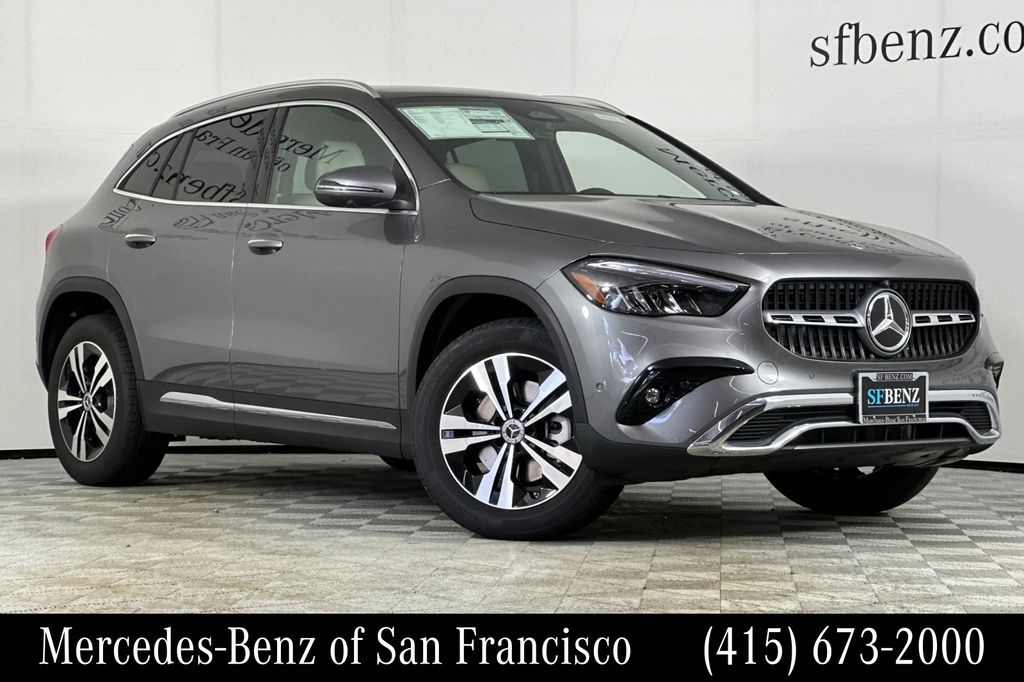 Gray (Mountain Grey Metallic) 2026 Mercedes-Benz GLA SUV / Crossover All-Wheel Drive 8-Speed Dual Clutch