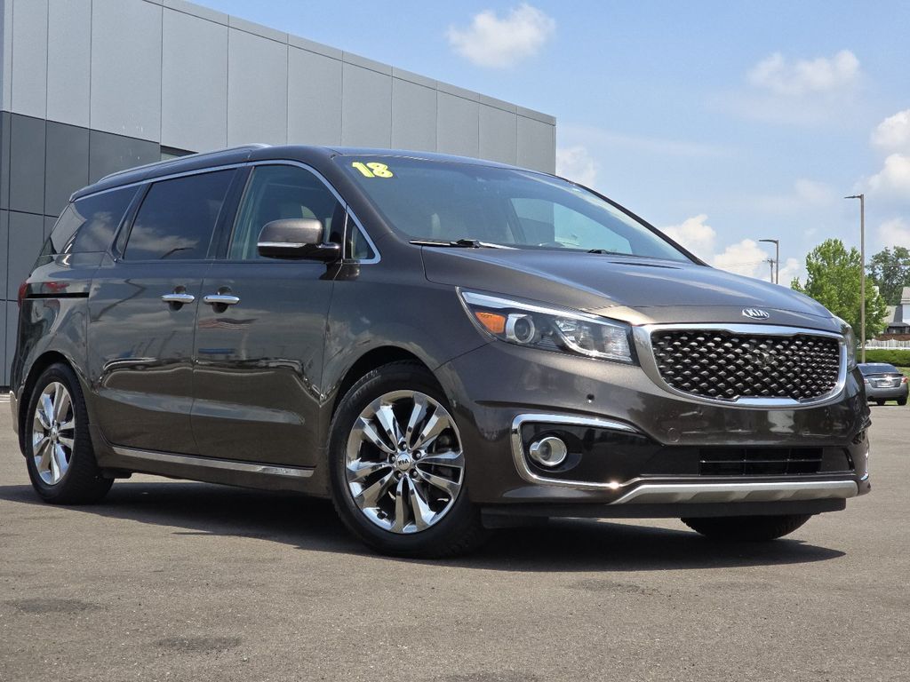 Titanium Bronze 2018 Kia Sedona Minivan Front-Wheel Drive 6-Speed Automatic