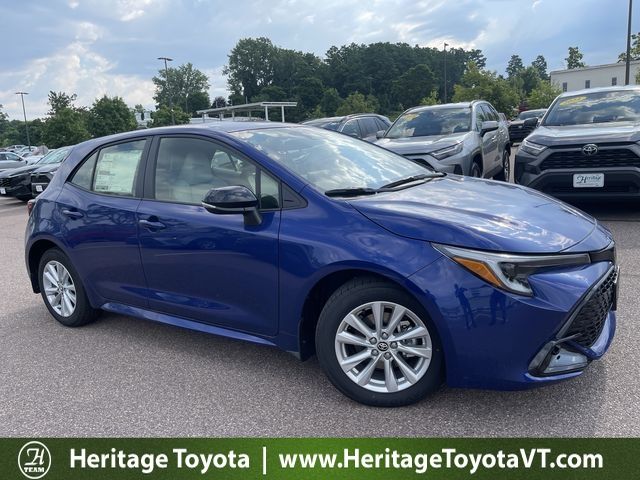 Blue 2026 Toyota Corolla Hatchback Hatchback Front-Wheel Drive Continuously Variable Transmission