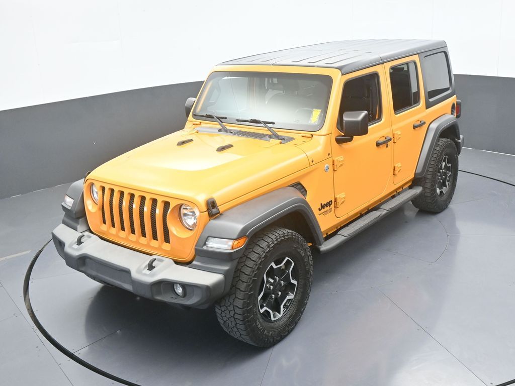 Used 2018 Hellayella Clearcoat Jeep Unlimited Sport S image 47