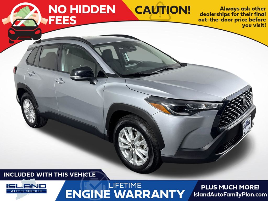 Silver 2025 Toyota Corolla Cross SUV / Crossover All-Wheel Drive Continuously Variable Transmission