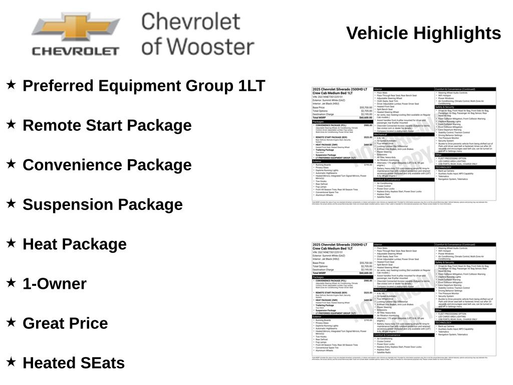 2025 Chevrolet Silverado 2500HD LT - Image 2