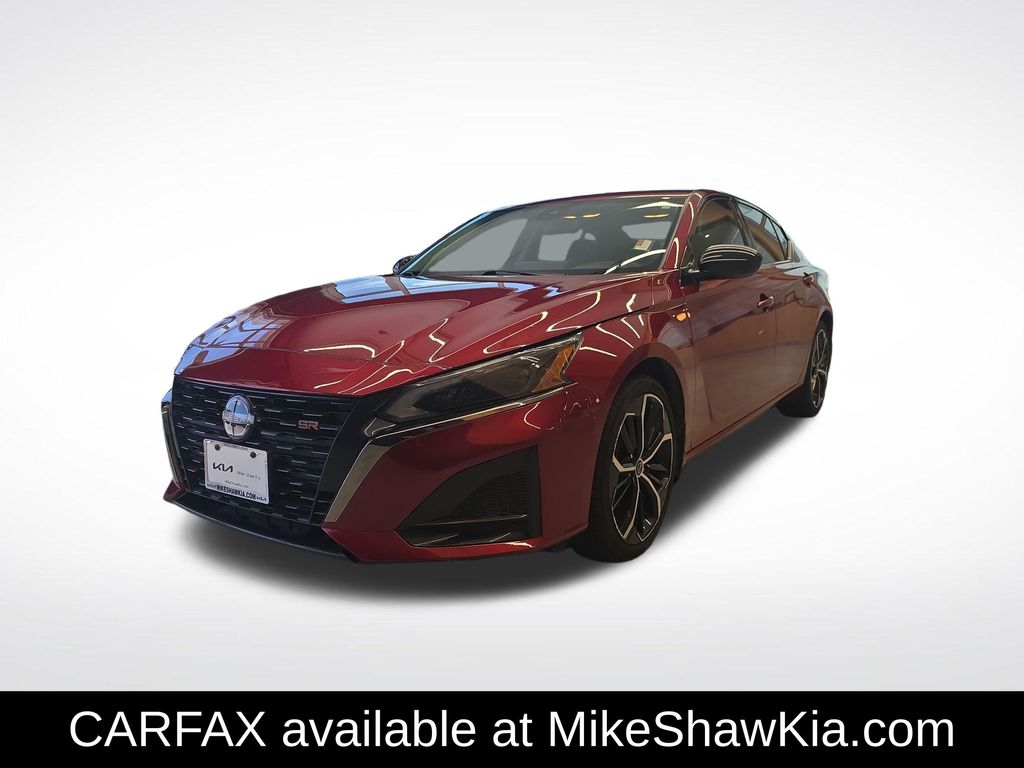 Red (Scarlet Ember) 2024 Nissan Altima Sedan Front-Wheel Drive Continuously Variable Transmission