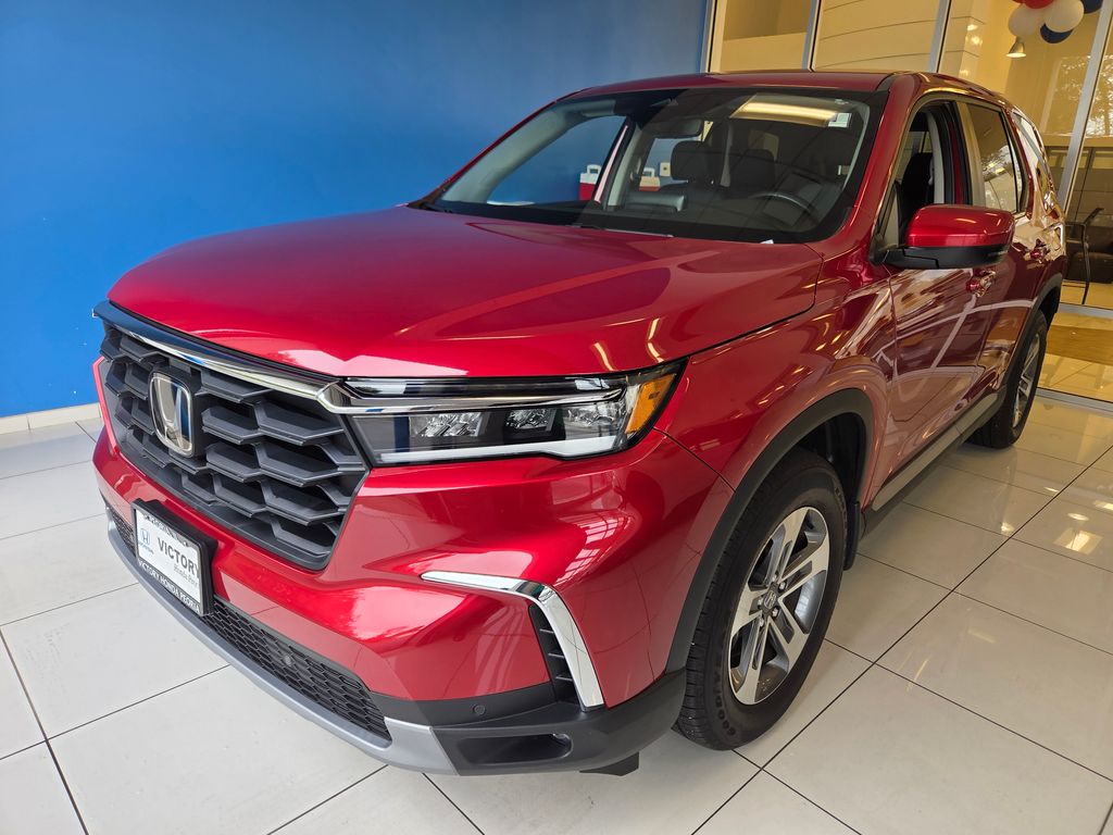 Radiant Red 2025 Honda Pilot SUV / Crossover All-Wheel Drive Automatic