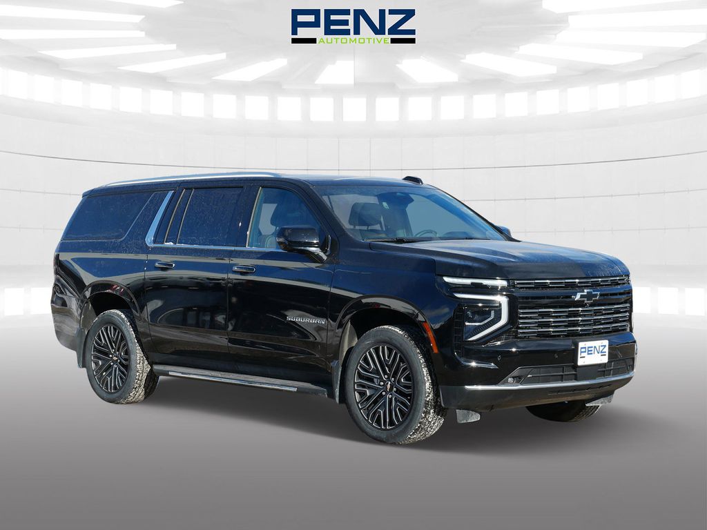 Black 2025 Chevrolet Suburban High Country 4WD SUV / Crossover Four-Wheel Drive
