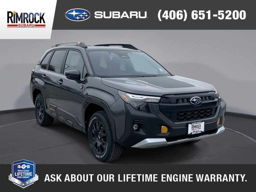 Gray Metallic 2026 Subaru Forester SUV / Crossover All-Wheel Drive Continuously Variable Transmission
