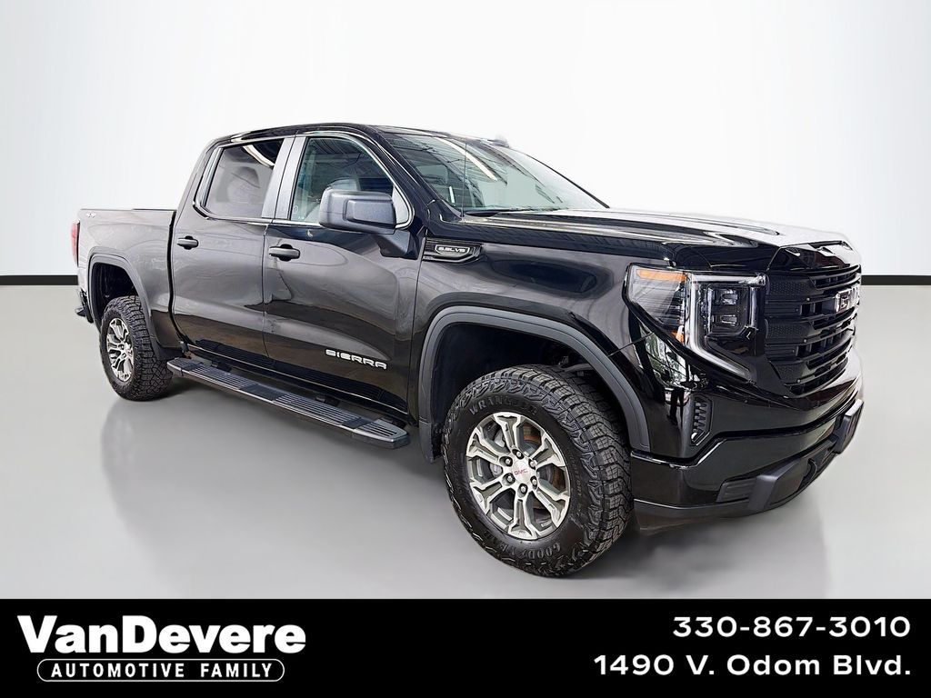 Onyx Black 2024 GMC Sierra 1500 Pickup Truck Four-Wheel Drive Automatic
