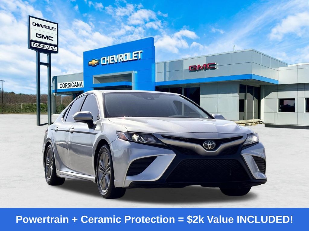 Celestial Silver Metallic 2020 Toyota Camry Sedan Front-Wheel Drive 8-Speed Automatic