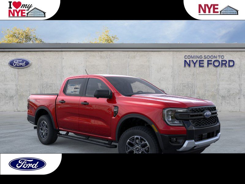 Ruby Red 2026 Ford Ranger Pickup Truck Four-Wheel Drive Automatic