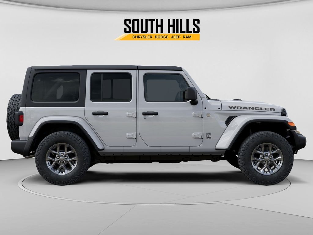2026 Jeep Wrangler 85th Anniversary Edition White/off-white at South Hills CDJR