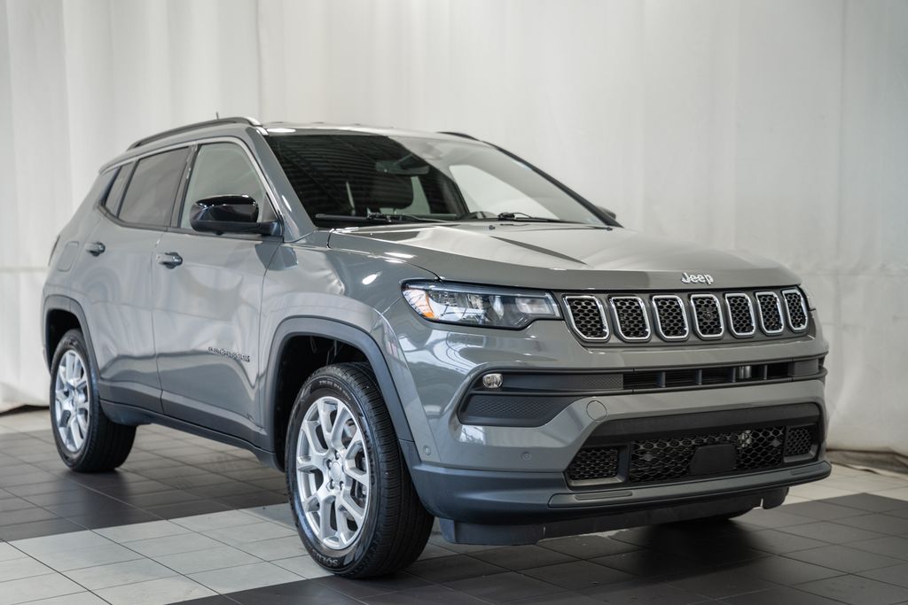 Gray Clearcoat 2023 Jeep Compass SUV / Crossover Four-Wheel Drive 8-Speed Automatic
