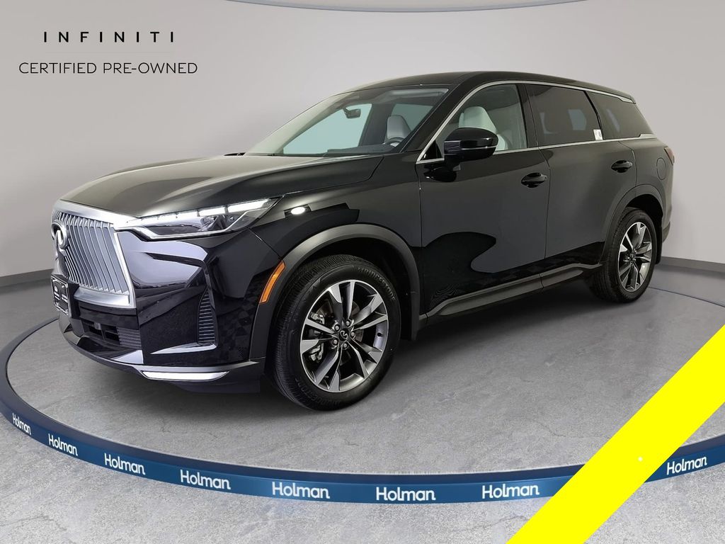 Black Obsidian 2026 INFINITI QX60 Pure AWD SUV / Crossover All-Wheel Drive 9-Speed Automatic