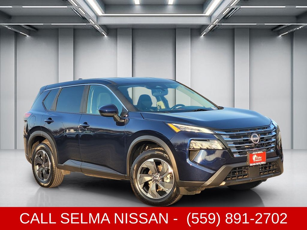Deep Ocean Blue 2024 Nissan Rogue SV AWD SUV / Crossover All-Wheel Drive Continuously Variable Transmission
