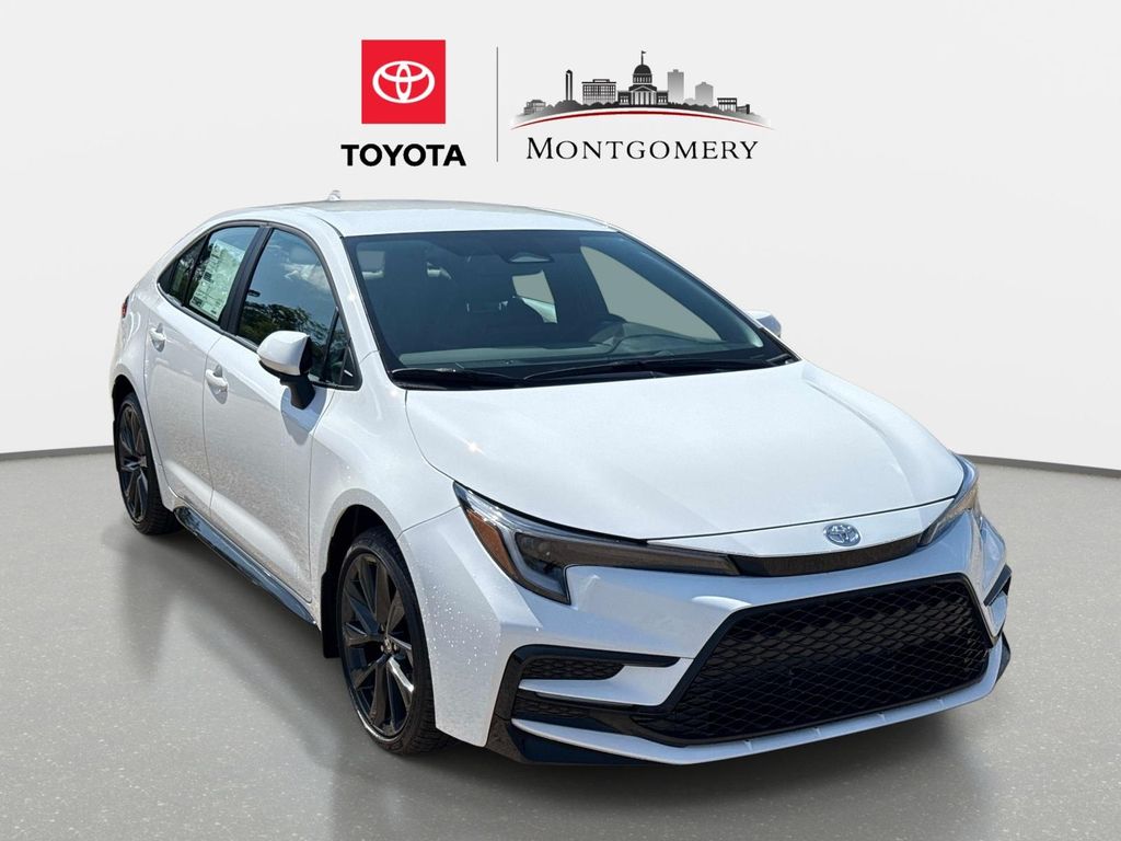 Ice Cap 2026 Toyota Corolla SE FWD Sedan Front-Wheel Drive Continuously Variable Transmission