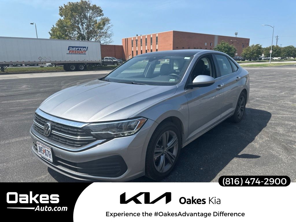 Pyrite Silver Metallic 2024 Volkswagen Jetta Sedan Front-Wheel Drive 8-Speed Automatic