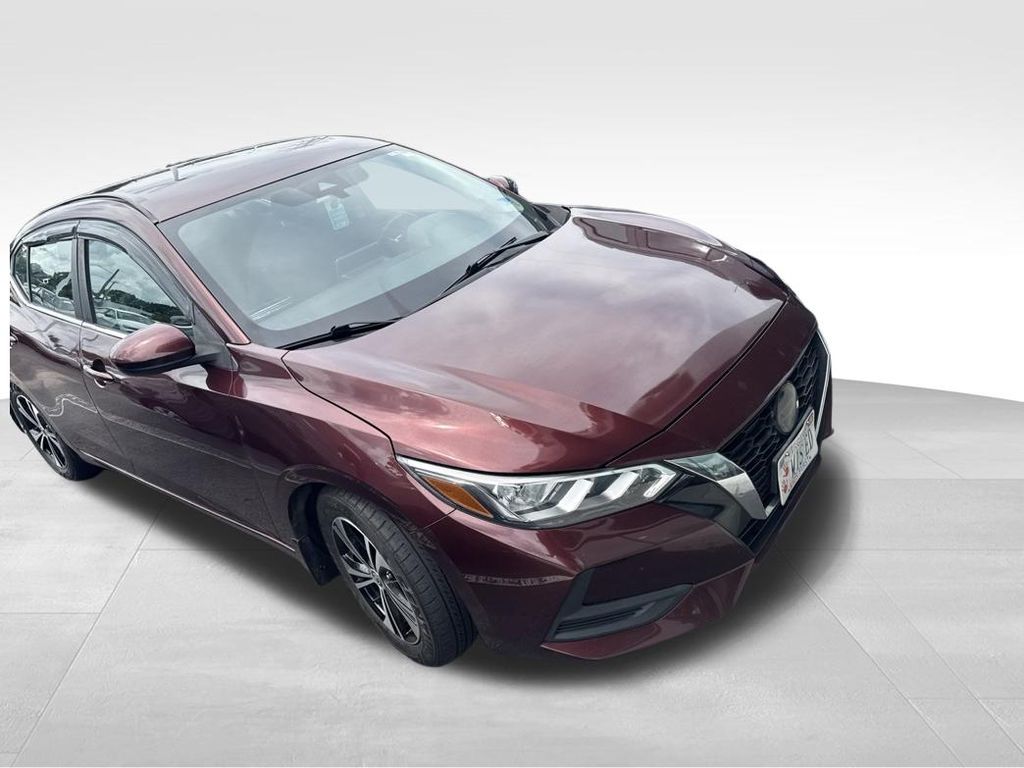 Used 2022 Red Nissan SV image 2
