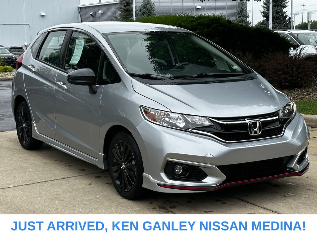 Lunar Silver Metallic 2020 Honda Fit Hatchback Front-Wheel Drive Continuously Variable Transmission