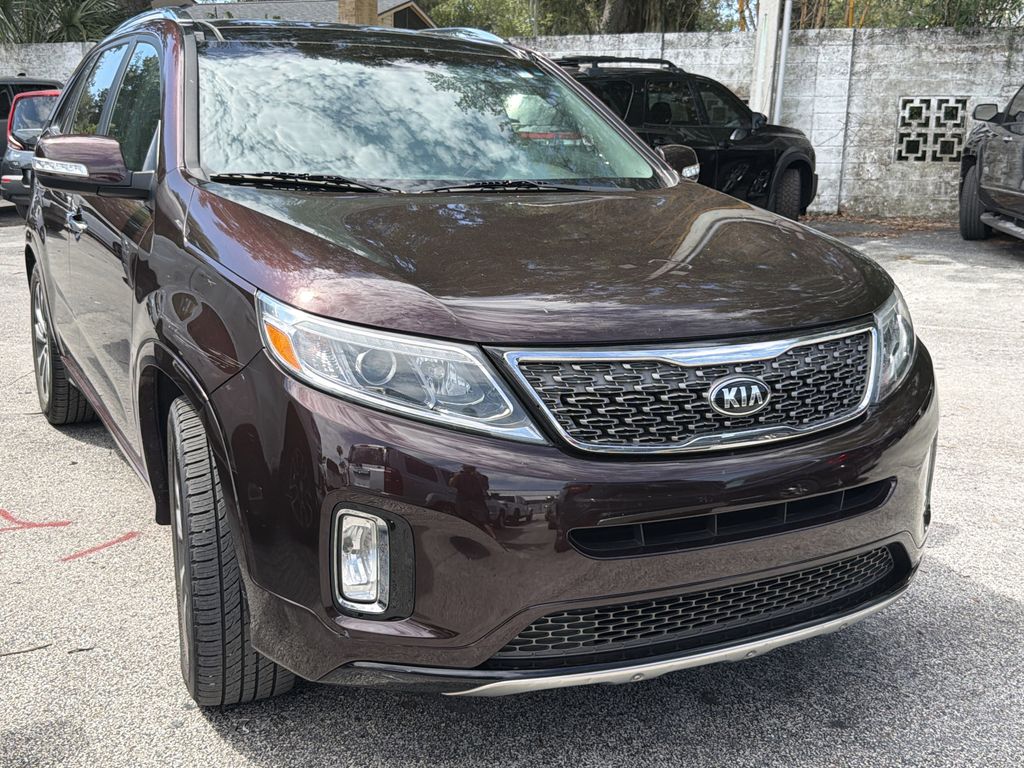 Dark Cherry 2015 Kia Sorento SX SUV / Crossover Front-Wheel Drive 6-Speed Automatic