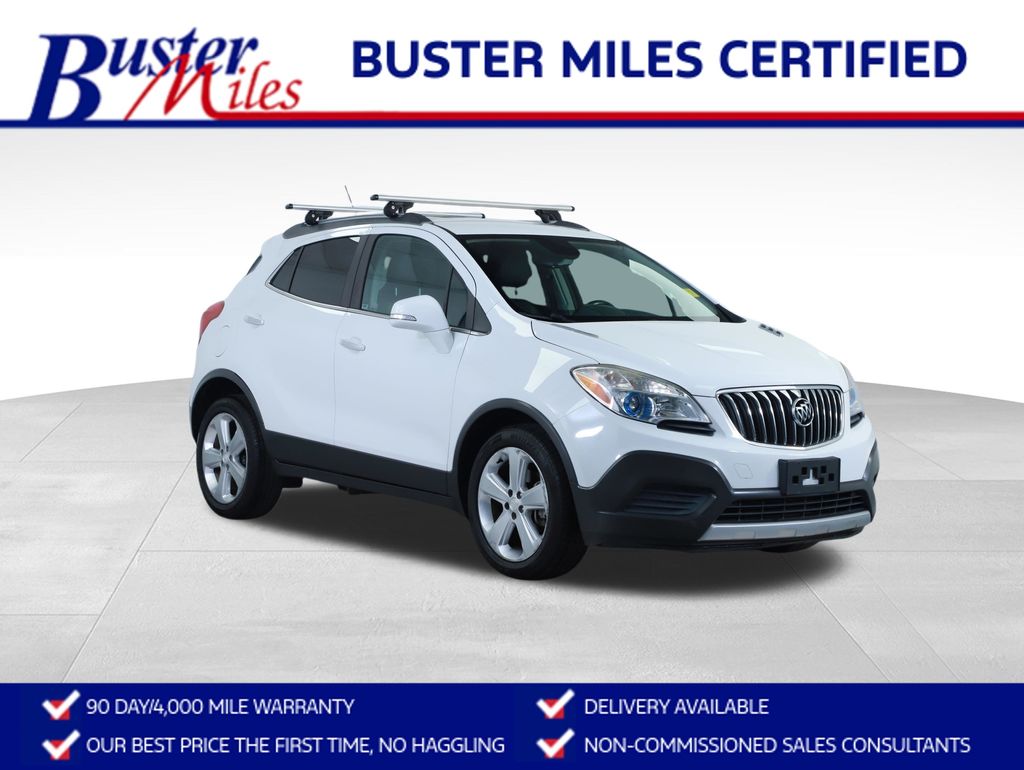 Summit White 2016 Buick Encore FWD SUV / Crossover Front-Wheel Drive 6-Speed Automatic Overdrive