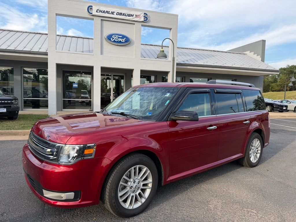 Ruby Red Metallic 2019 Ford Flex SUV / Crossover All-Wheel Drive 6-Speed Automatic