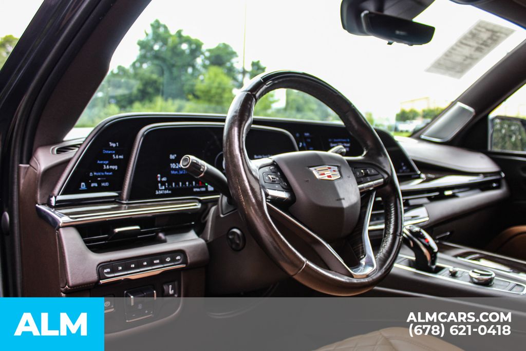 Used 2021 Gray Cadillac Premium Luxury image 24