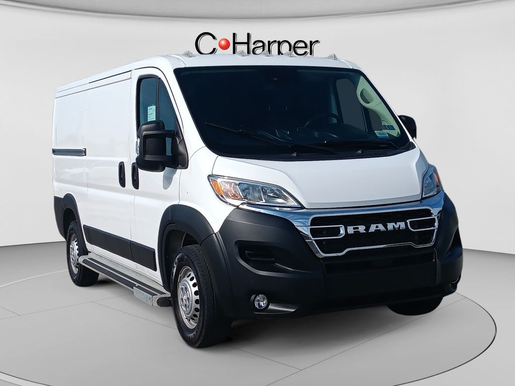 Bright White Clearcoat 2025 RAM ProMaster Van Front-Wheel Drive 9-Speed Automatic