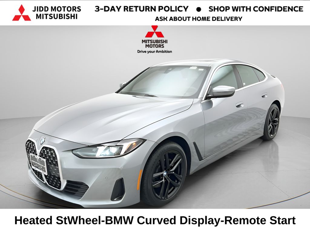 Gray 2025 BMW 4 Series 430i Gran Coupe xDrive Sedan All-Wheel Drive 8-Speed Automatic